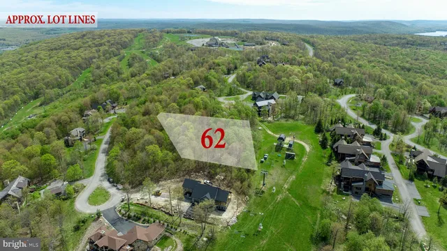 a view of a sign board with lots of trees