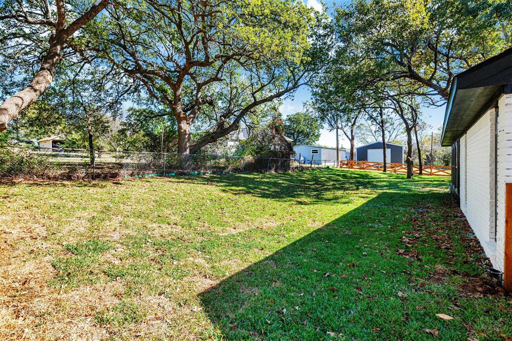 56 Crappie Road Pottsboro, TX 75076 - Photo 37 of 37 a view of a yard with a large tree