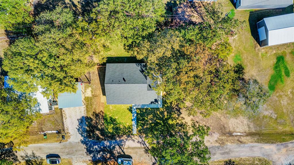 56 Crappie Road Pottsboro, TX 75076 - Photo 10 of 37 an aerial view of a house with a yard