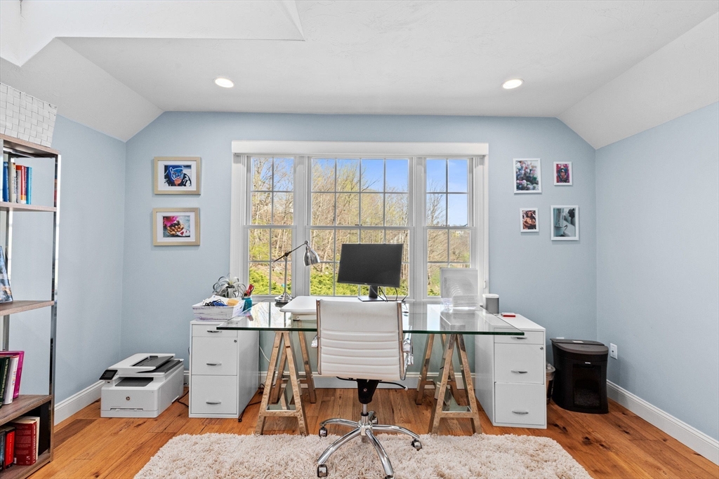 4 Baker Hill Drive Hingham, MA 02043 - Photo 23 of 40 a workspace with furniture and a window