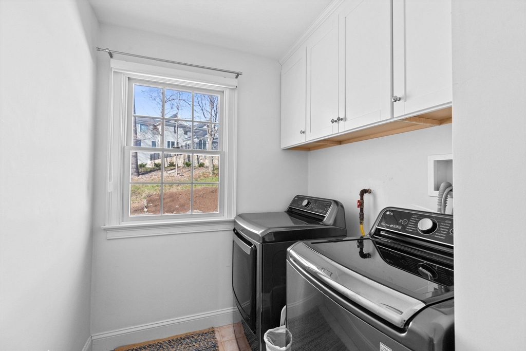 4 Baker Hill Drive Hingham, MA 02043 - Photo 28 of 40 a utility room with dryer and washer
