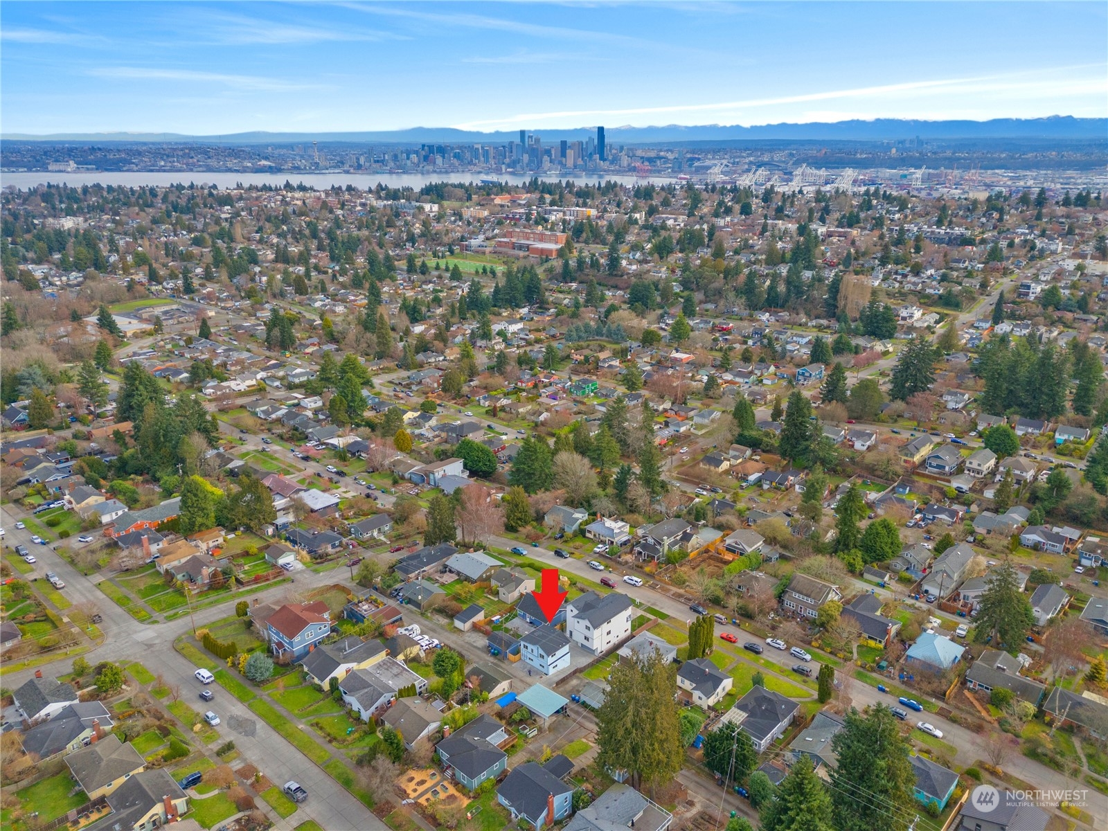 4019 51st Avenue Southwest Seattle, WA 98116 - Photo 24 of 33 an aerial view of multiple house
