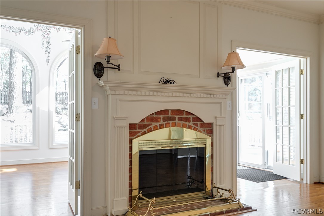1931 Thornleigh Road Midlothian, VA 23113 - Photo 18 of 46 a view of fireplace with wooden floor