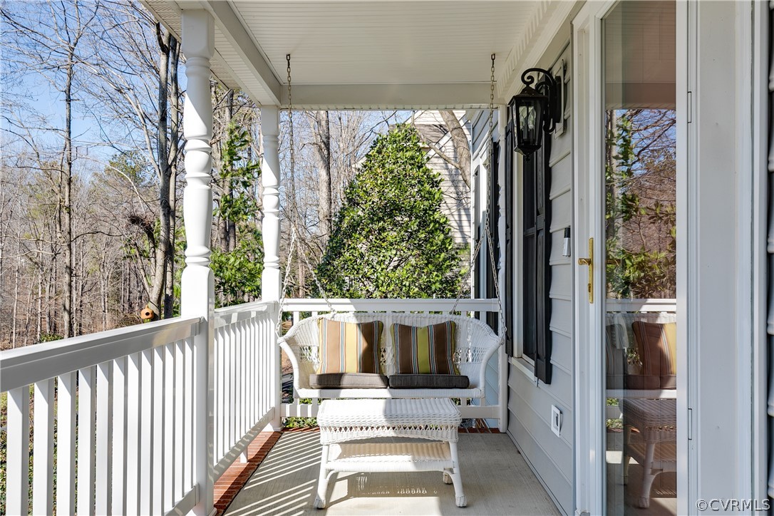 1931 Thornleigh Road Midlothian, VA 23113 - Photo 5 of 46 a view of a balcony with floor to ceiling window and floor to ceiling window