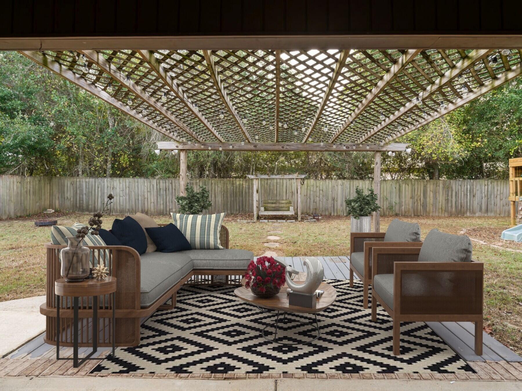 4889 Spears Street Pace, FL 32571 - Photo 21 of 25 a outdoor living space with patio furniture