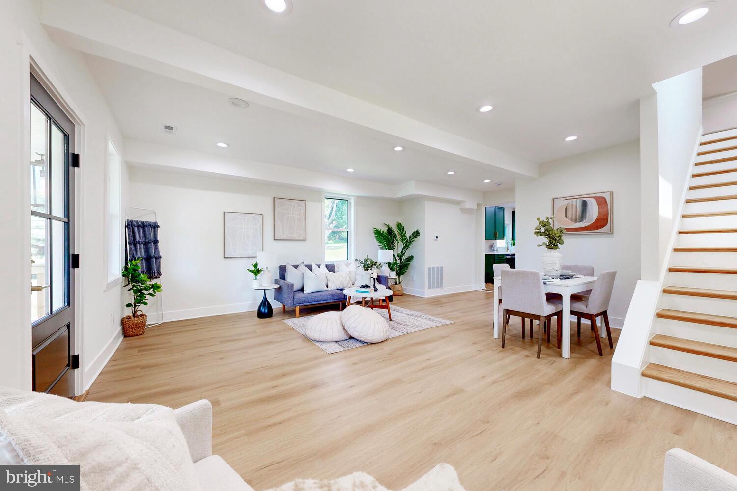 4414 Mt Carmel Road Hampstead, MD 21074 - Photo 5 of 40 a living room with furniture and wooden floor