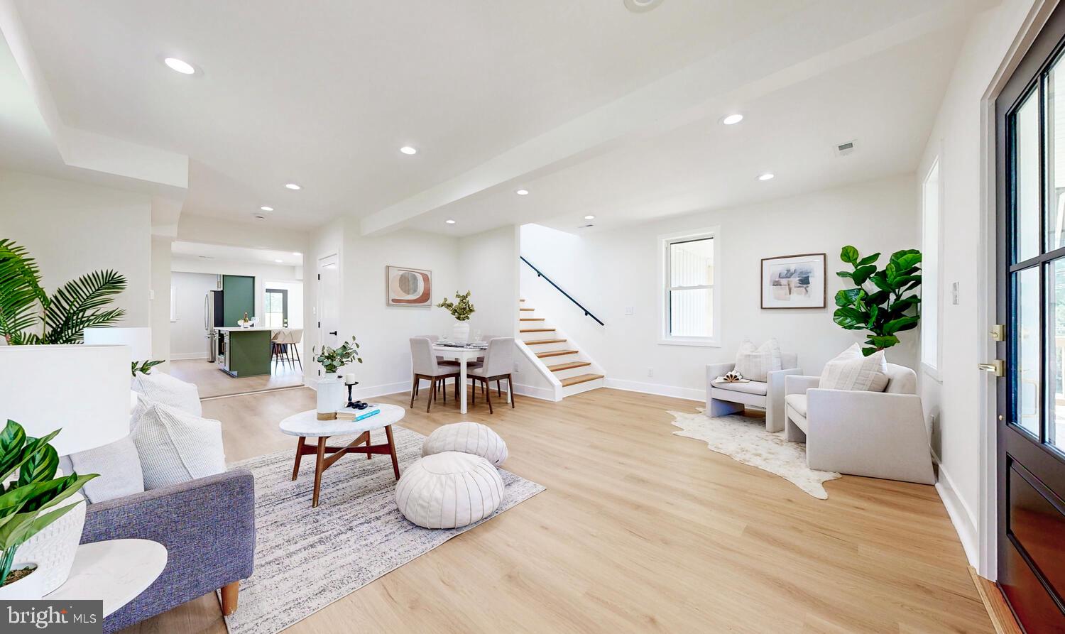 4414 Mt Carmel Road Hampstead, MD 21074 - Photo 6 of 40 a living room with furniture and wooden floor