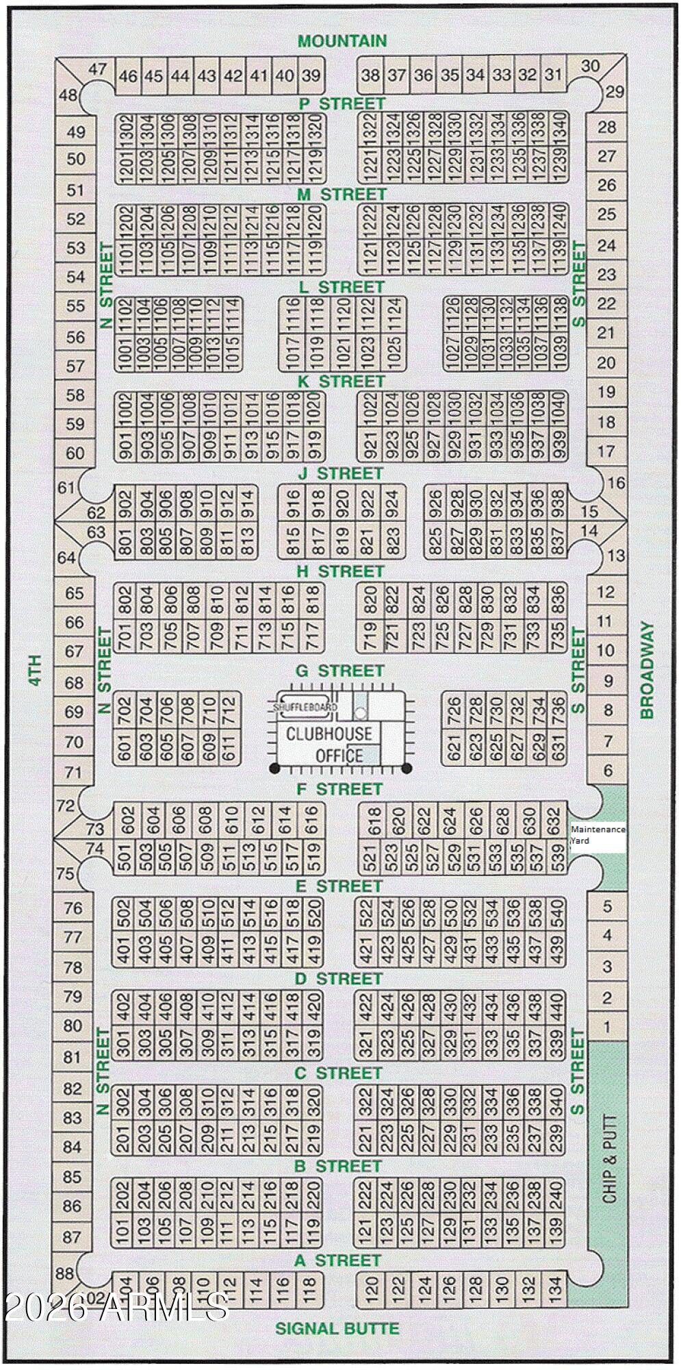 301 South Signal Butte Road, Unit 610 Apache Junction, AZ 85120 - Photo 64 of 71 Supertition Buttes Map