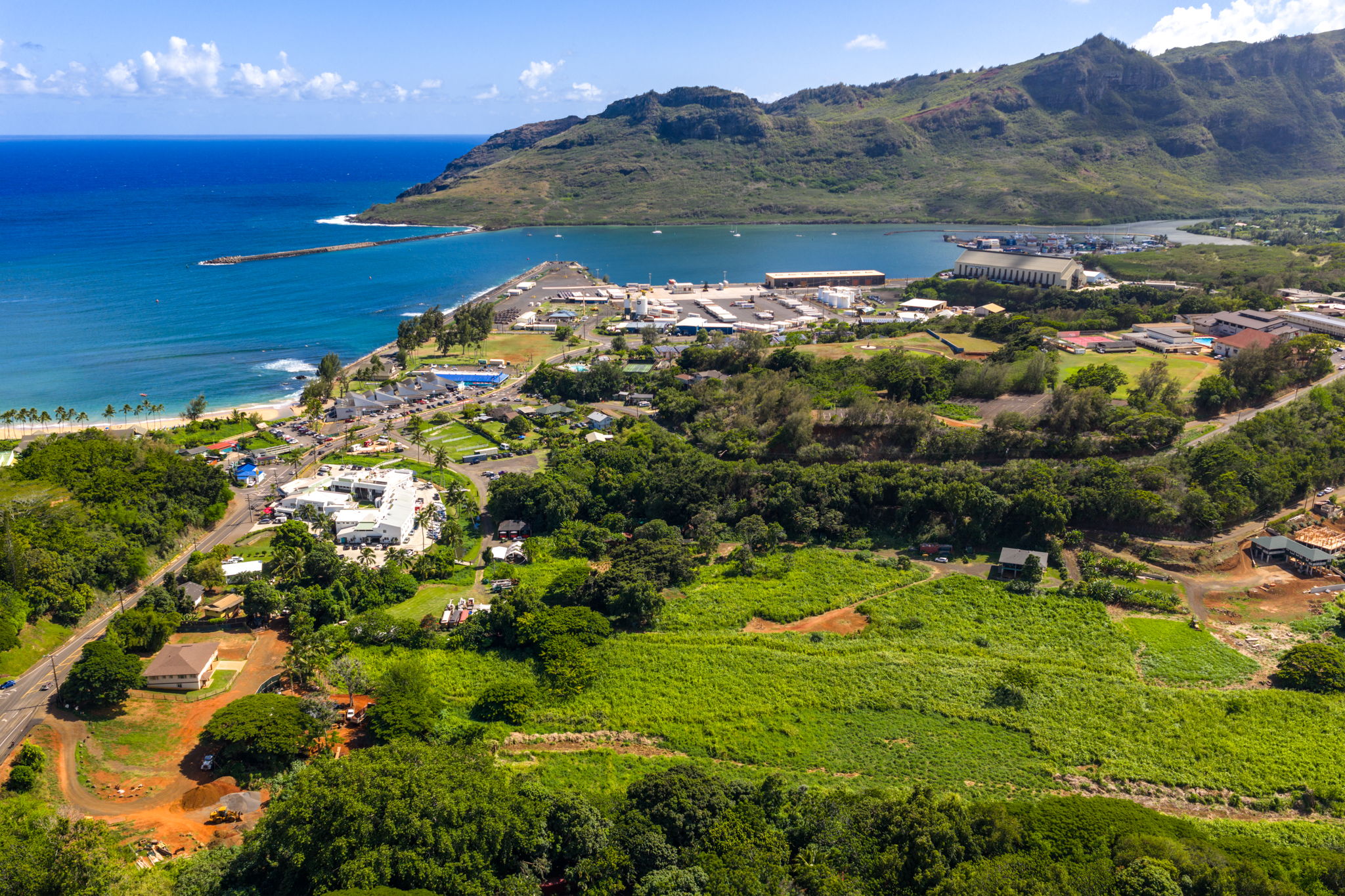 3582 Rice Street Lihue, HI 96766 - Photo 2 of 30 a view of a grassy area with an ocean
