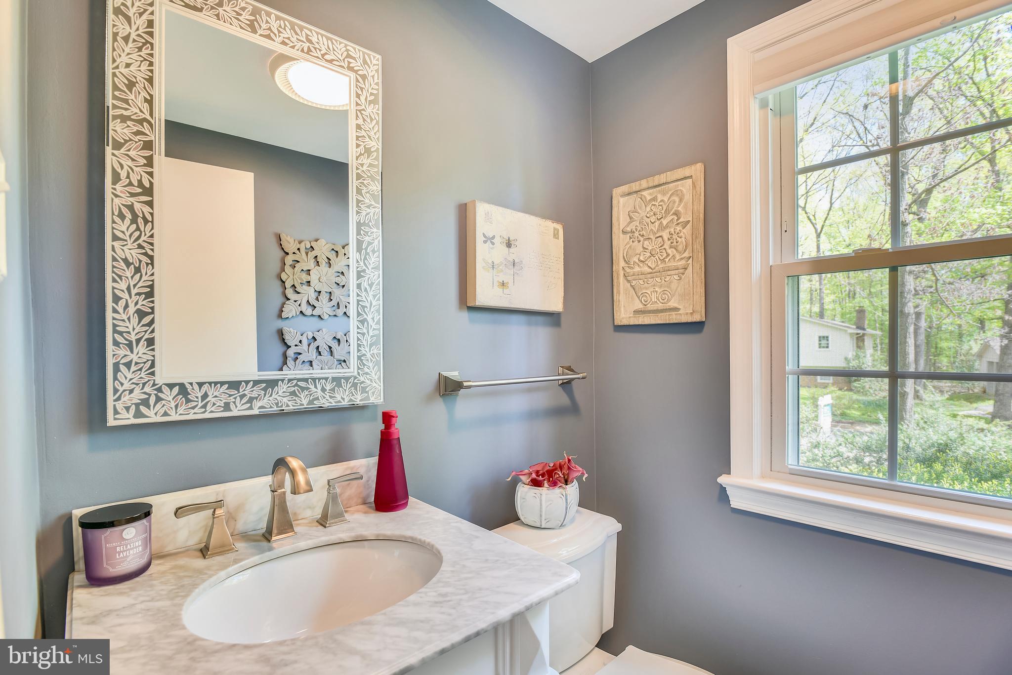 2404 Bugle Lane Reston, VA 20191 - Photo 32 of 67 Remodeled Main Floor Powder room