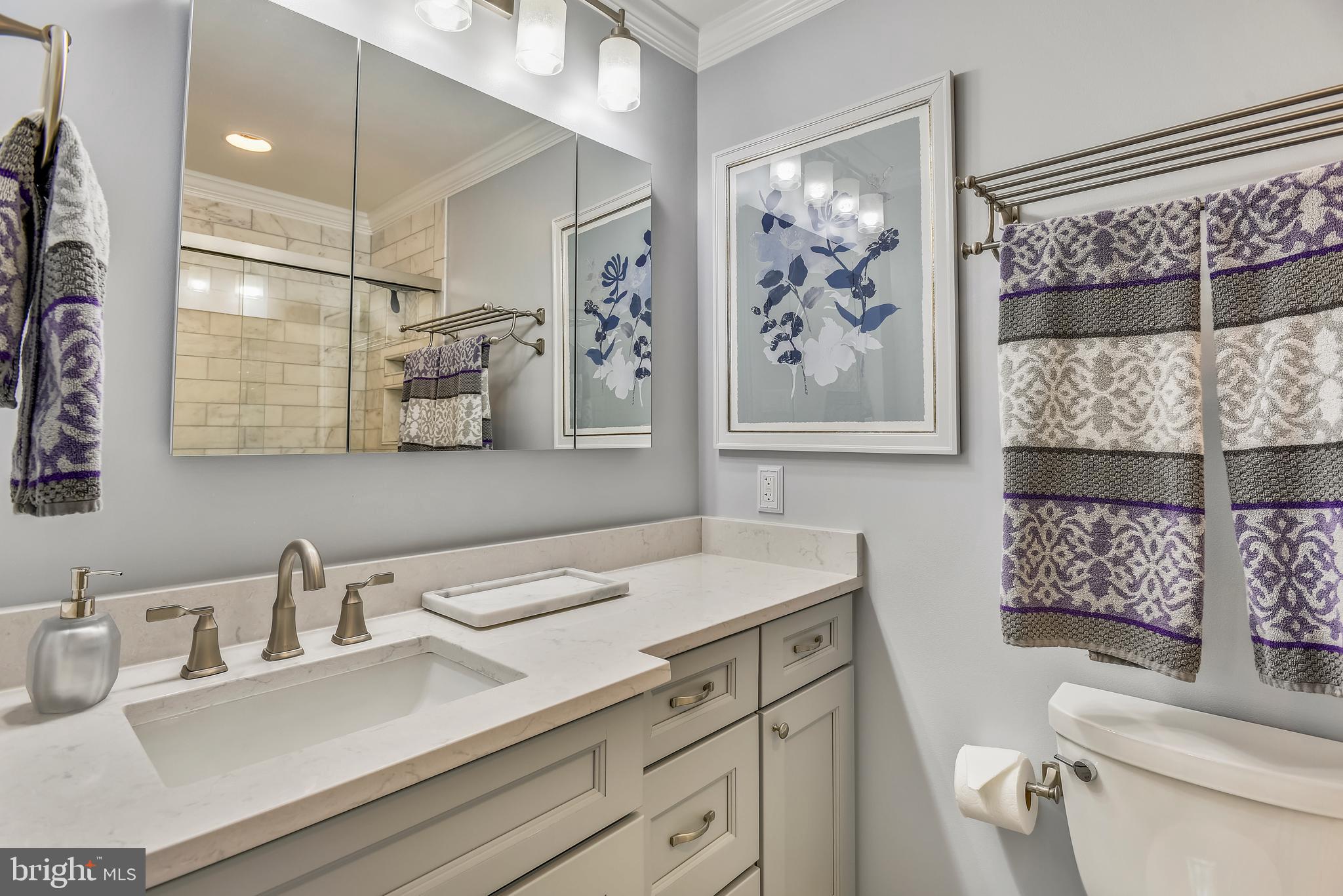 2404 Bugle Lane Reston, VA 20191 - Photo 37 of 67 Remodeled Master Bathroom