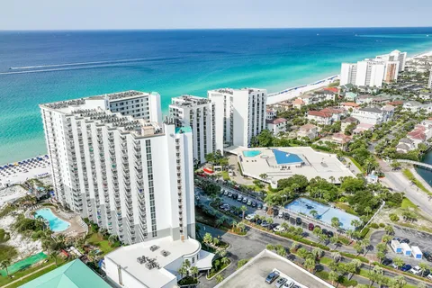a view of a balcony with an outdoor space