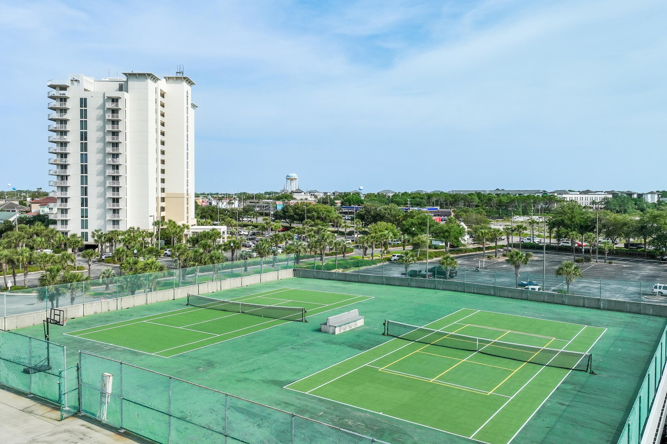 1002 Highway 98, Unit 217 Destin, FL 32541 - Photo 41 of 48 a view of a tennis court