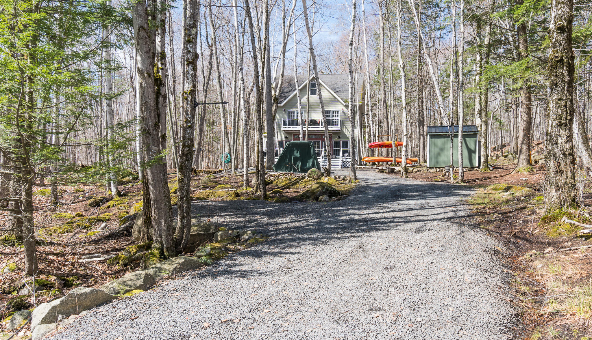 1874 Ridge Road Standish, ME 04084 - Photo 3 of 32 long driveway
