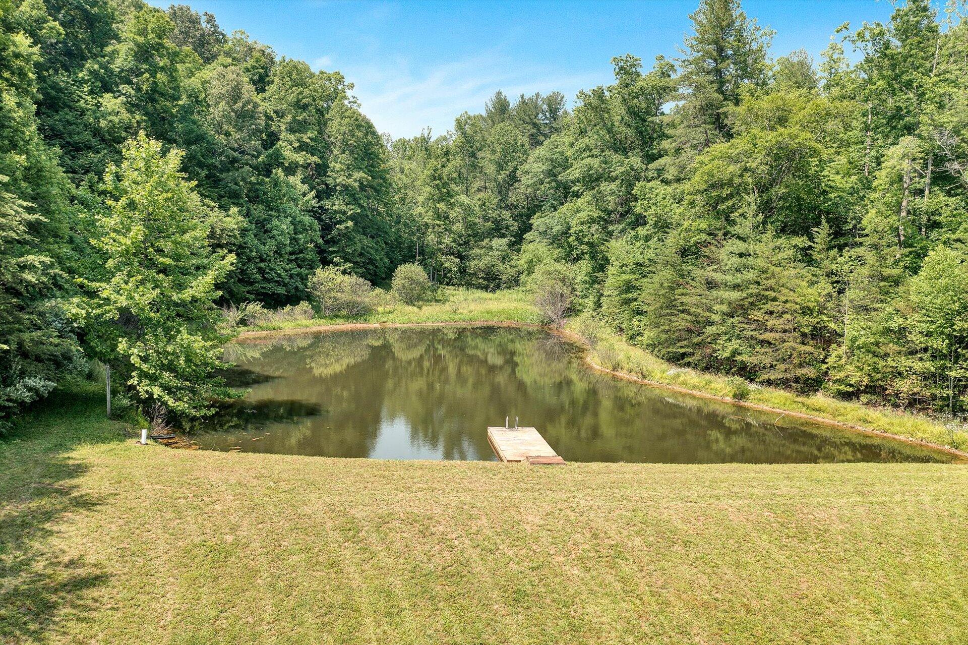 2446 Deer Run Road Ferrum, VA 24088 - Photo 132 of 144 Stocked Pond