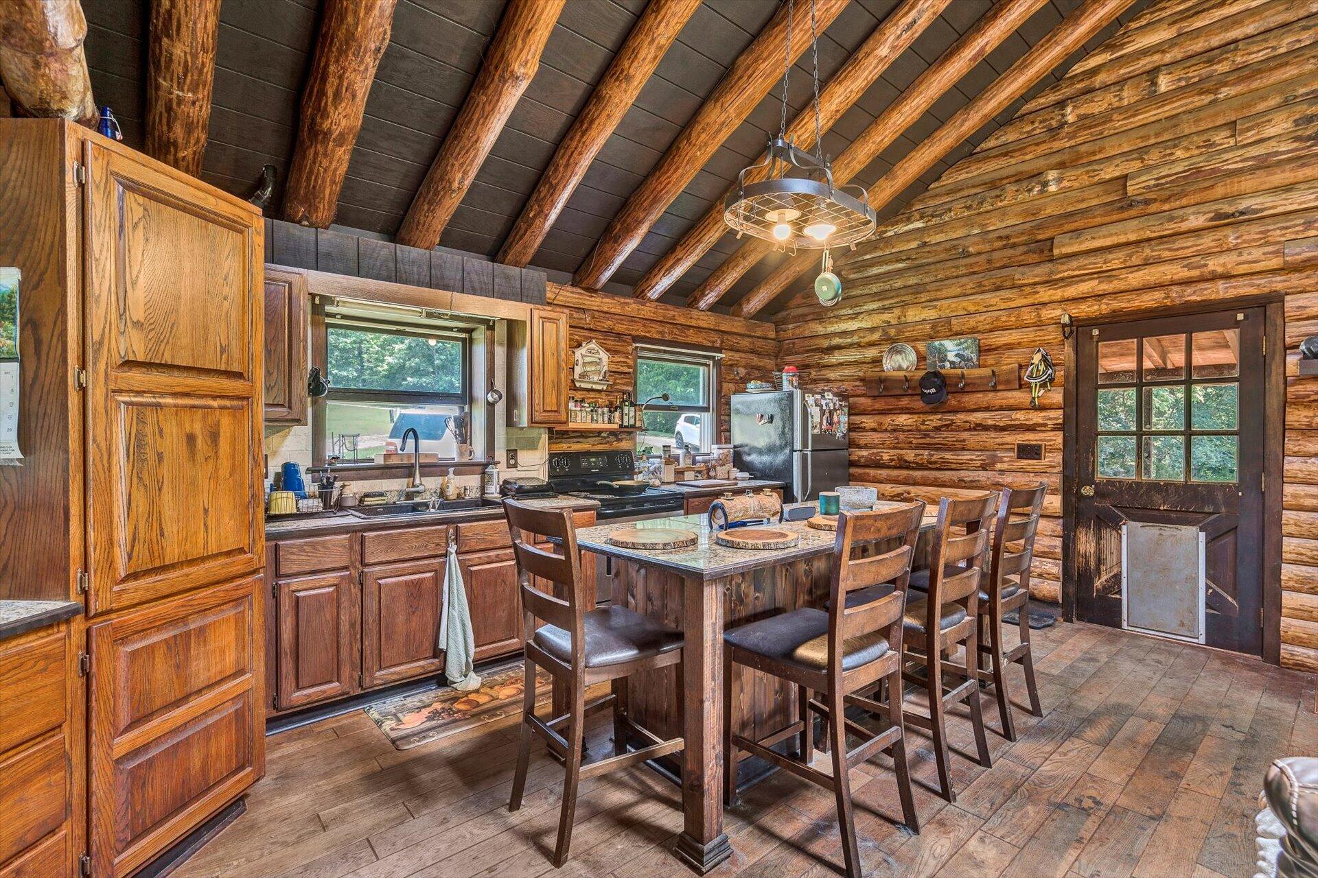 2446 Deer Run Road Ferrum, VA 24088 - Photo 20 of 144 Cottage - Kitchen with Bar