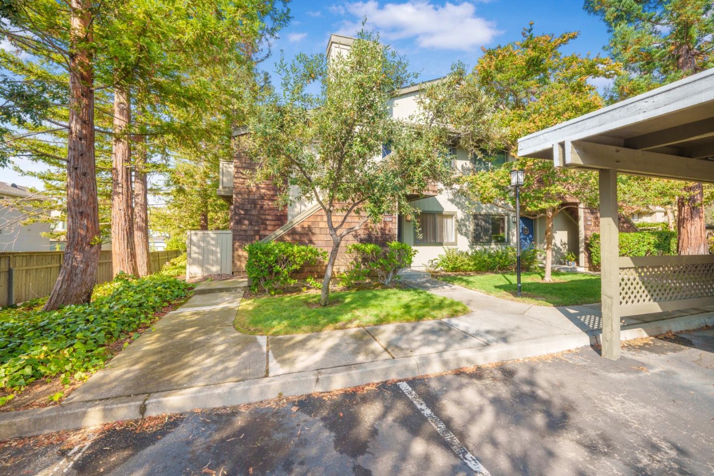 1204 La Terrace Circle San Jose, CA 95123 - Photo 19 of 26 a view of a street with potted plants and large trees