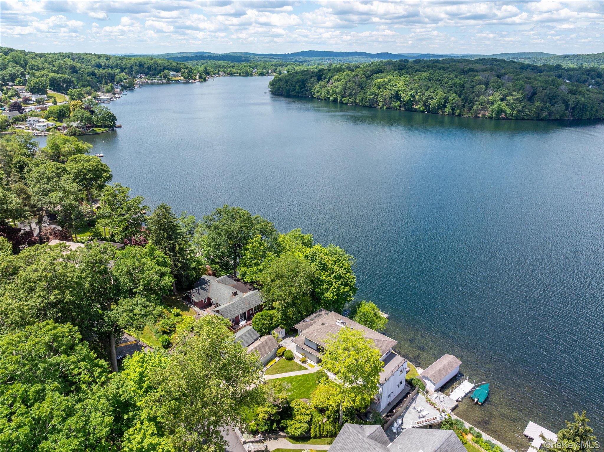 41 Tamarack Road Mahopac, NY 10541 - Photo 39 of 41 Open water stretches across Lake Mahopac from this rare Mahopac Point waterfront address