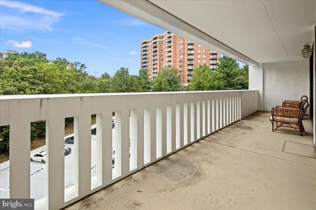 a front view of a building with street