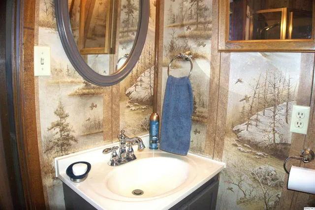 a view of barbeque outdoor space with seating area