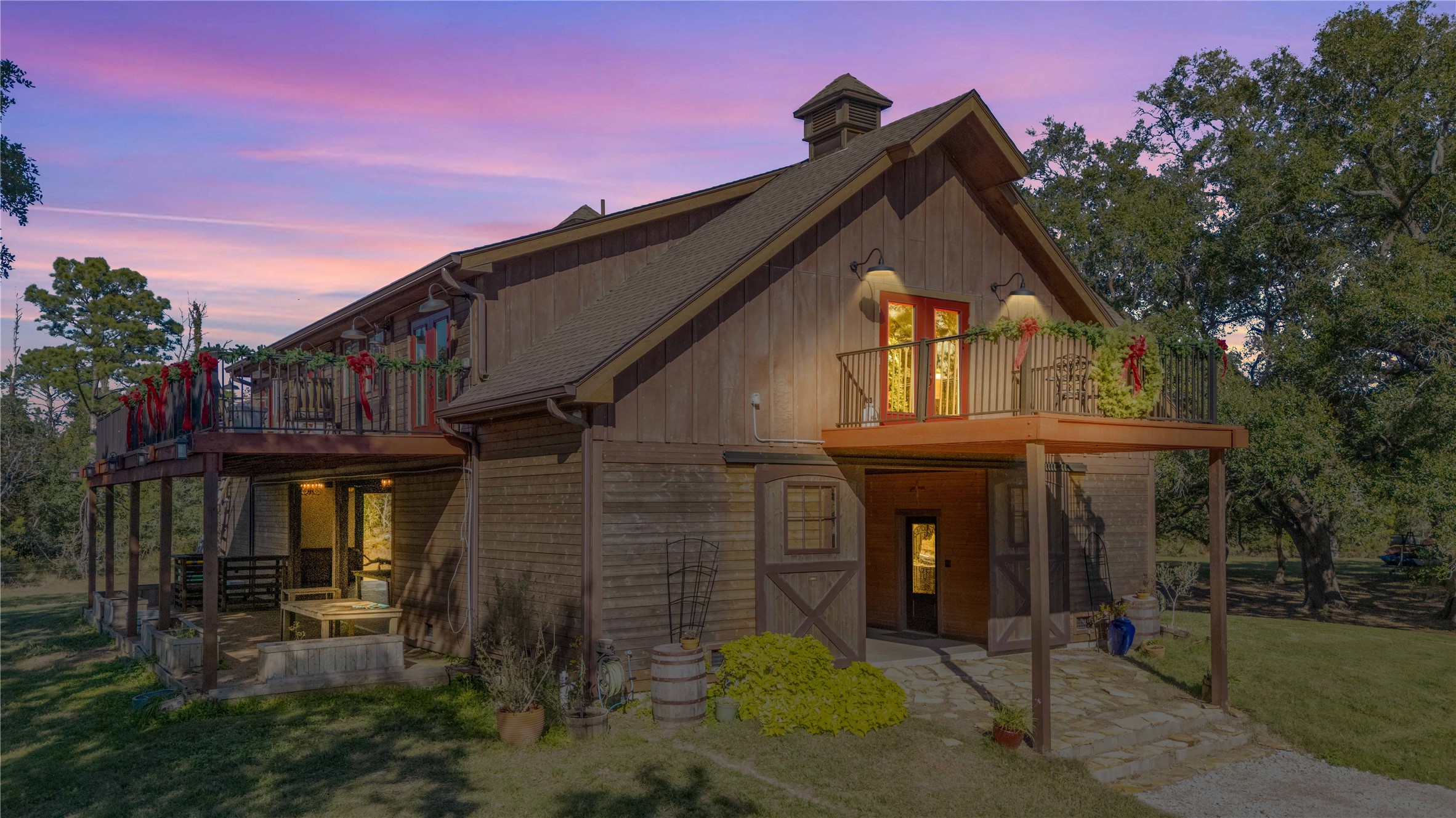 6641 Eagle Road Anahuac, TX 77514 - Photo 2 of 50 a front view of a house with garden