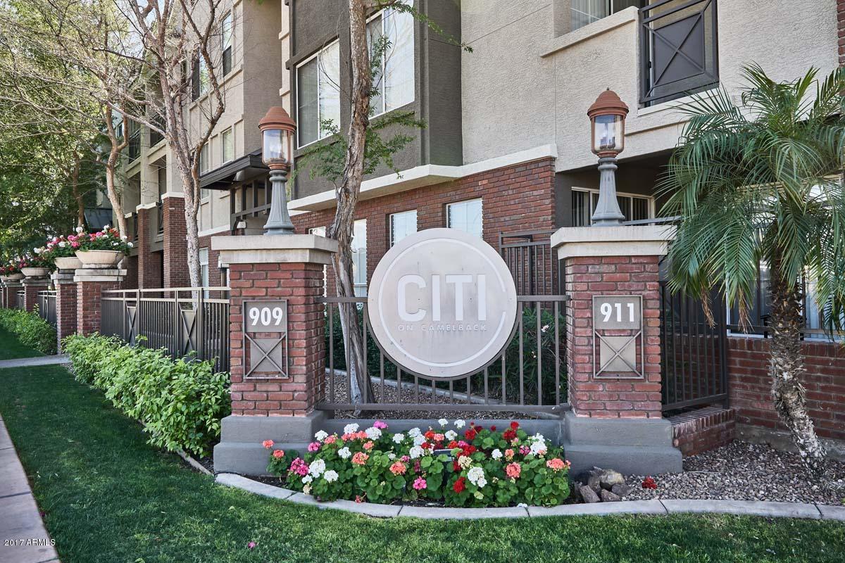 909 East Camelback Road, Unit 2139 Phoenix, AZ 85014 - Photo 2 of 39 Citi on Camelback-Community Sign