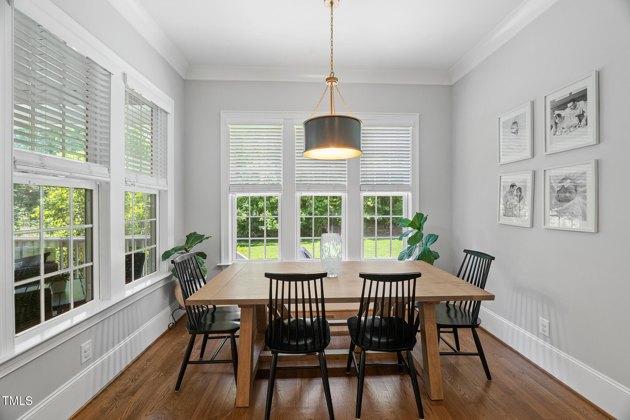 2993 Club Drive Raleigh, NC 27613 - Photo 27 of 94 a view of a dining room with furniture window and outside view