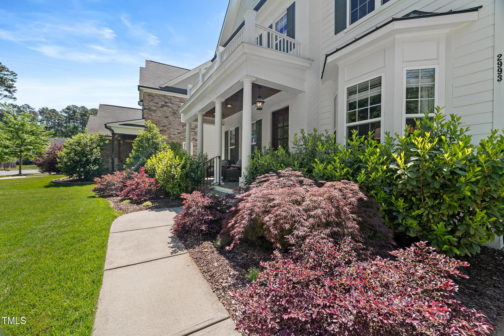 2993 Club Drive Raleigh, NC 27613 - Photo 73 of 94 a view of a pathway with a house