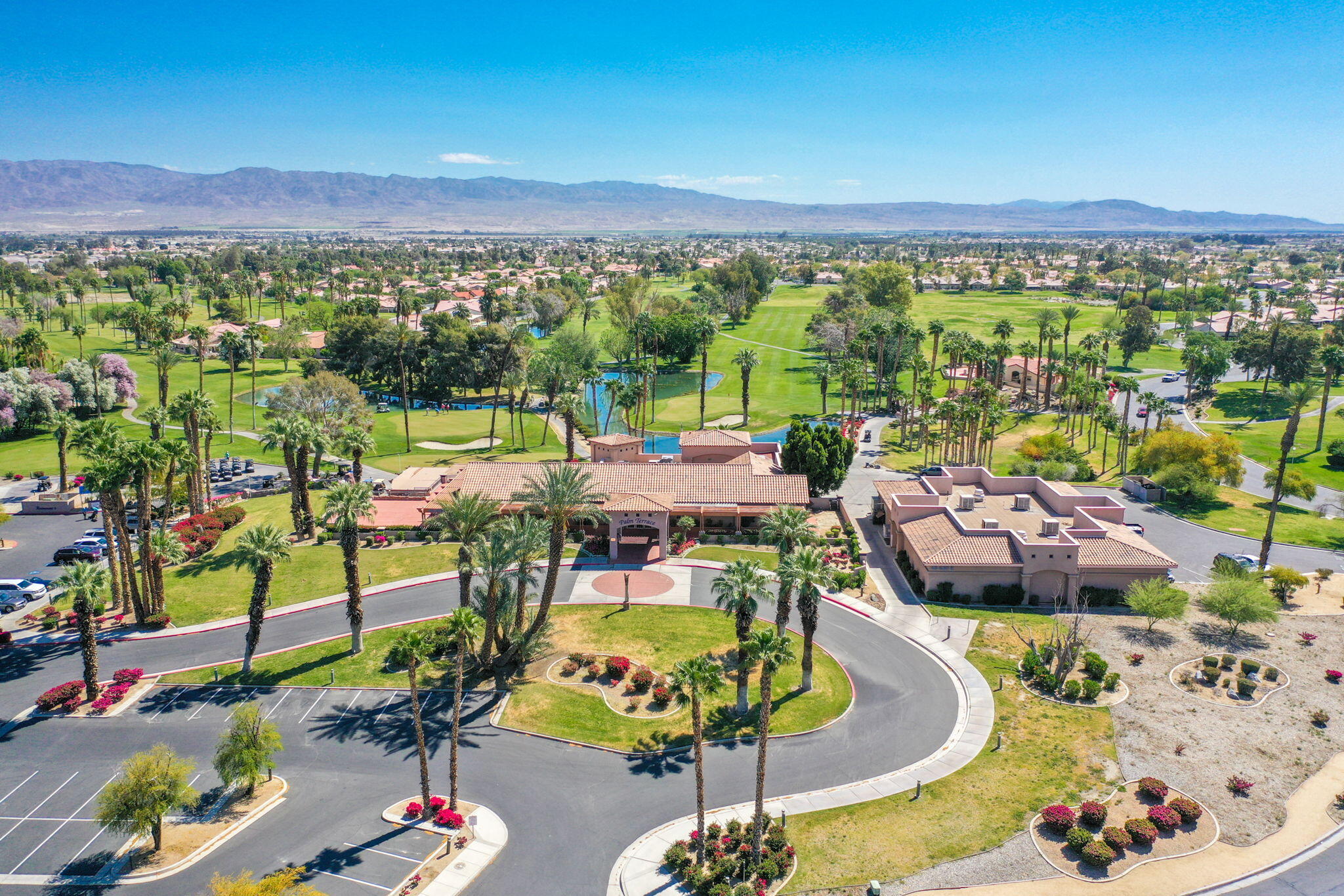 49151 Biery Street Indio, CA 92201 - Photo 26 of 26 a view of a swimming pool and outdoor seating