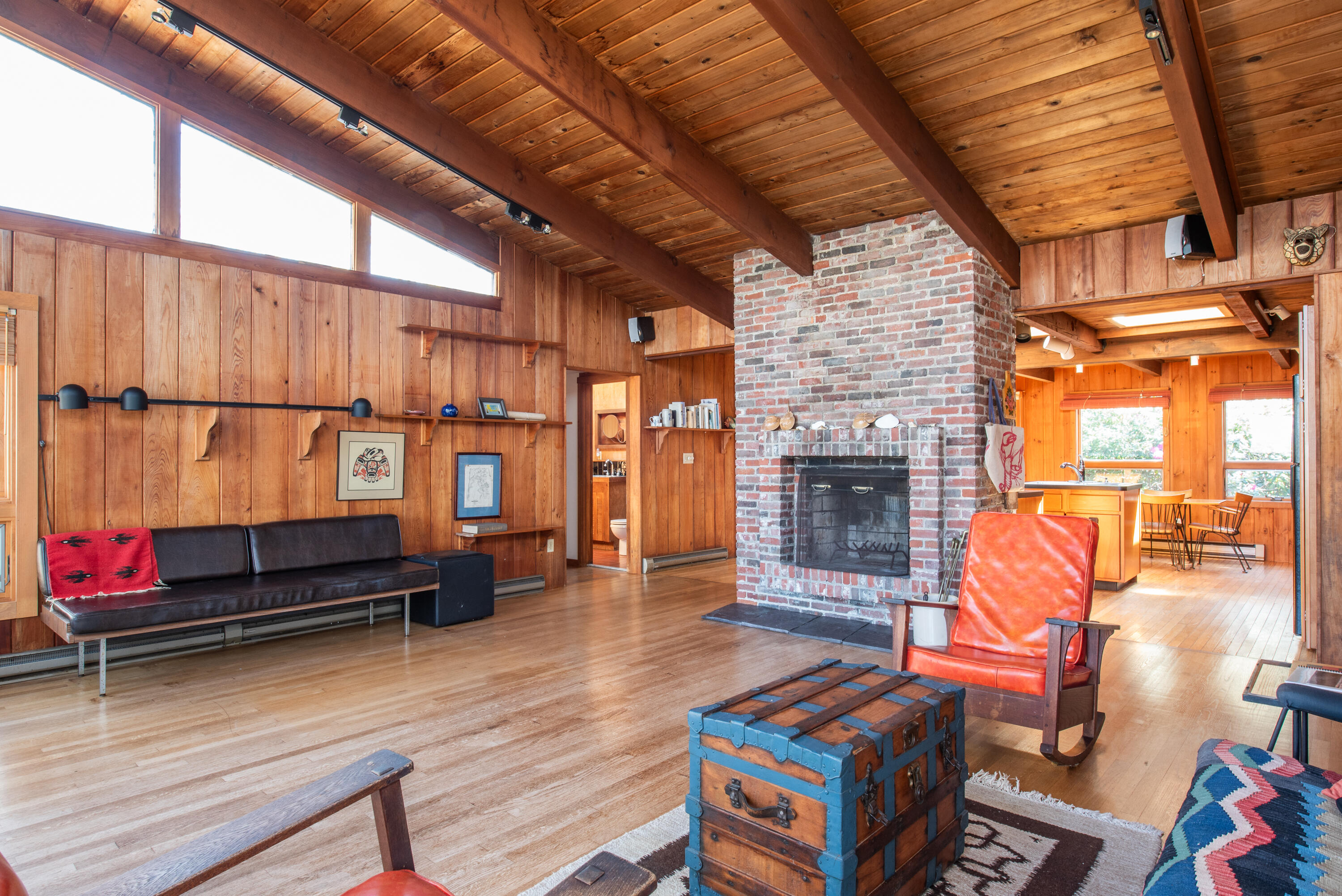 1162 Browns Neck Road Wellfleet, MA 02667 - Photo 13 of 30 a outdoor living space with patio furniture and a fireplace