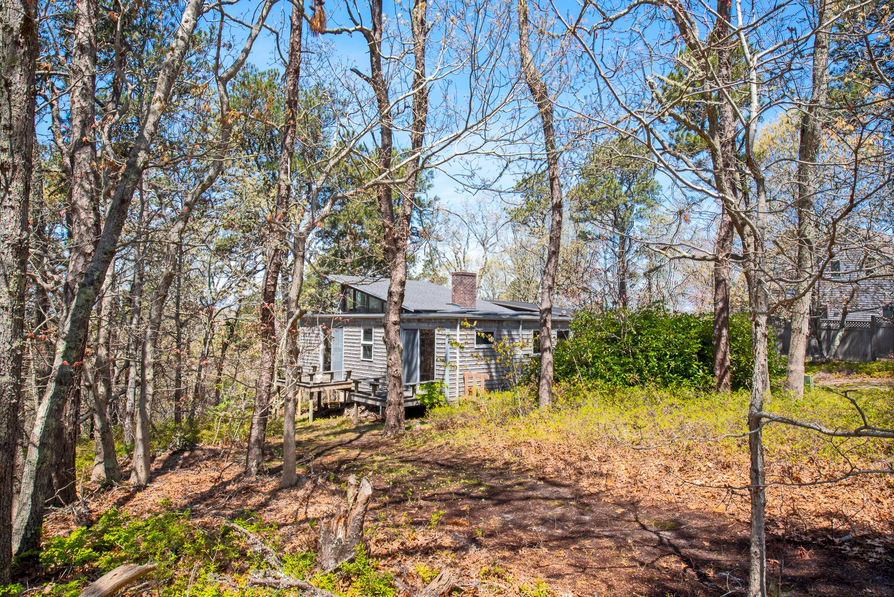 1162 Browns Neck Road Wellfleet, MA 02667 - Photo 6 of 30 a view of a house with a yard