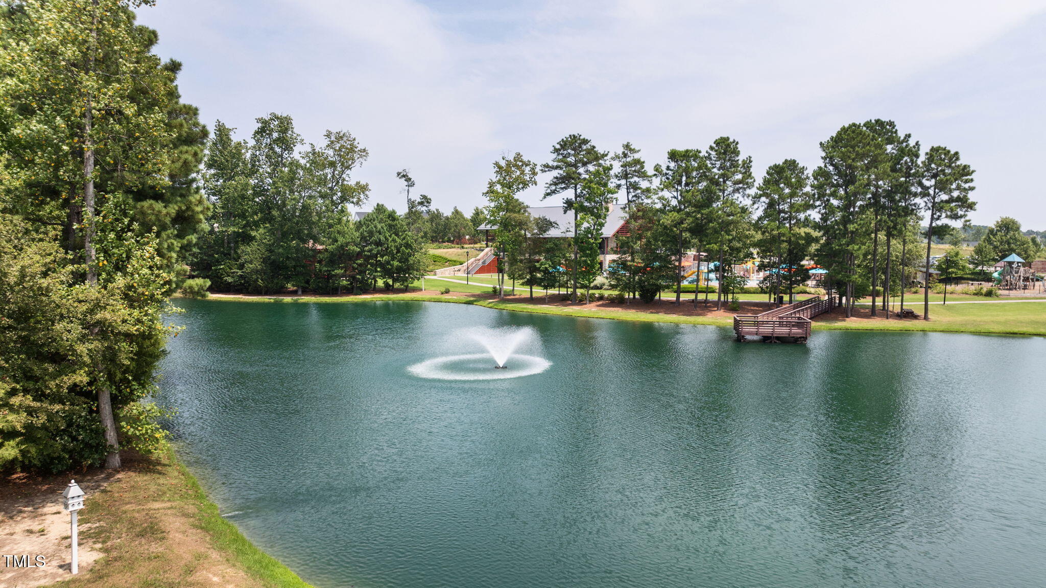 729 Daniel Rdg Road Wendell, NC 27591 - Photo 42 of 57 a view of a lake with houses