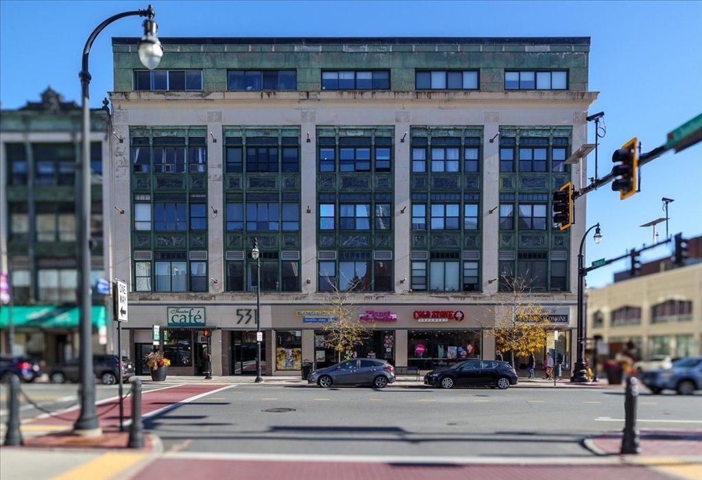 531 Main Street, Unit 503 Worcester, MA 01608 - Photo 1 of 21 a view of a building and a street
