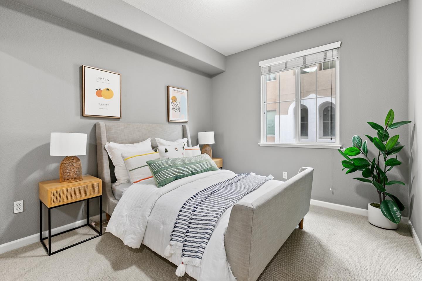 66 Parc Pl Drive Milpitas, CA 95035 - Photo 16 of 34 a bed room with a bed and a chair