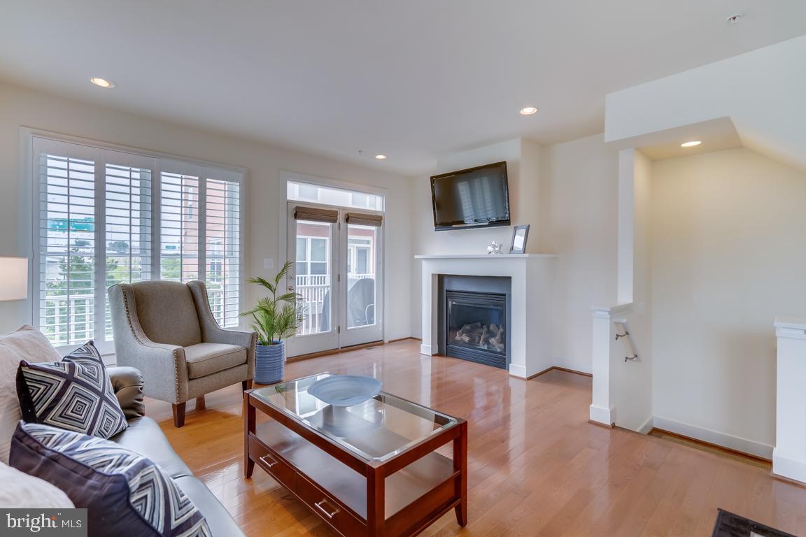 800 3rd Street Southeast Washington, DC 20003 - Photo 7 of 49 Open Living Room with Expansive Windows