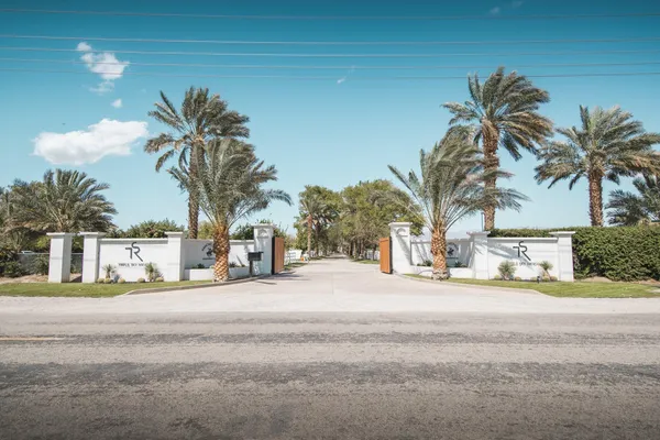 a view of a house with a outdoor space