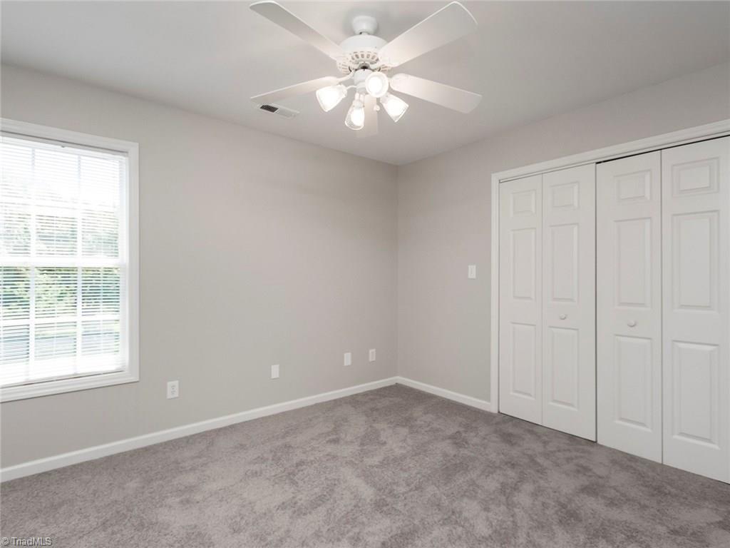 2806 Norwell Court Oak Ridge, NC 27310 - Photo 16 of 30 3rd bedroom! Ceiling fan and beautiful floors!
