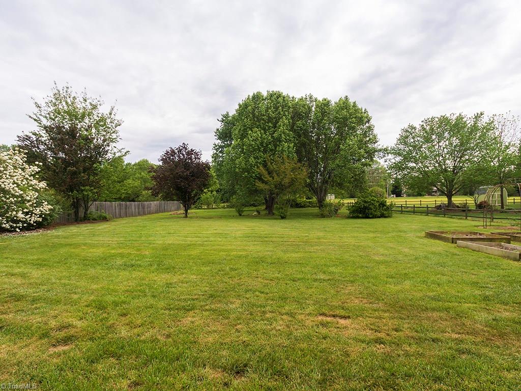 2806 Norwell Court Oak Ridge, NC 27310 - Photo 25 of 30 What a beautiful view! Gorgeous flat backyard with plenty of space!