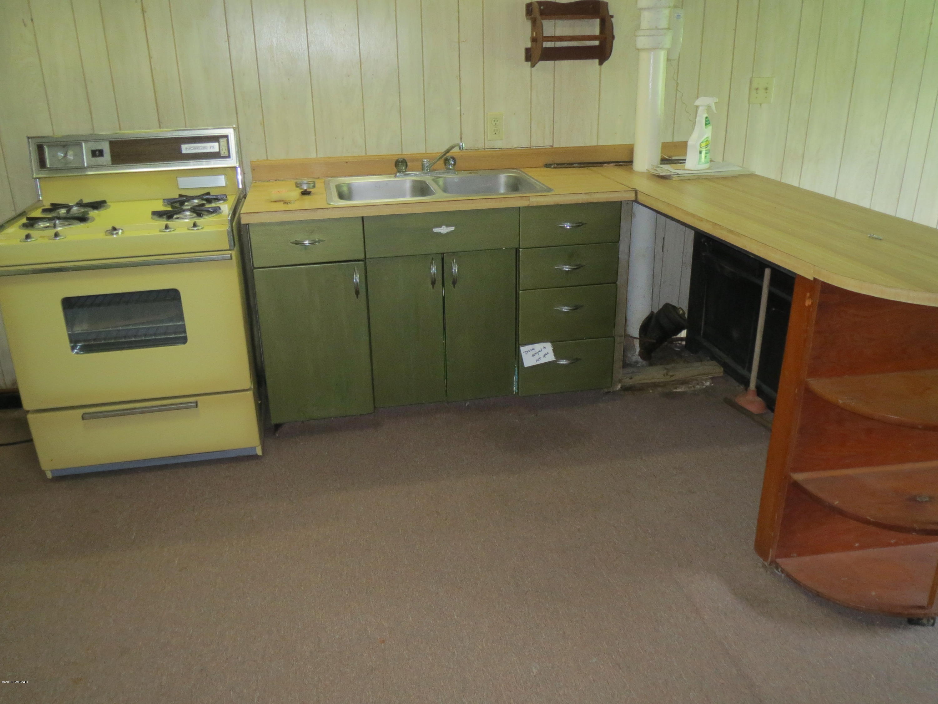 1014 Renovo Road Mill Hall, PA 17751 - Photo 32 of 41 Lower level kitchen with bar