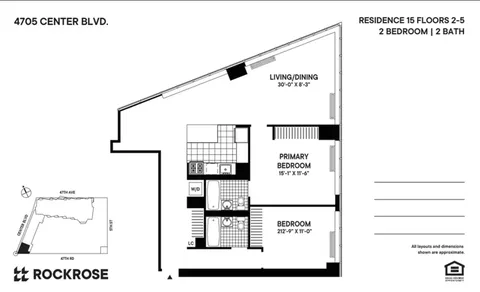 $7,095 | 47-05 Center Boulevard, Unit 515 | Long Island City