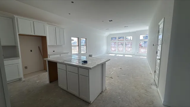 a bathroom with a sink vanity and a mirror