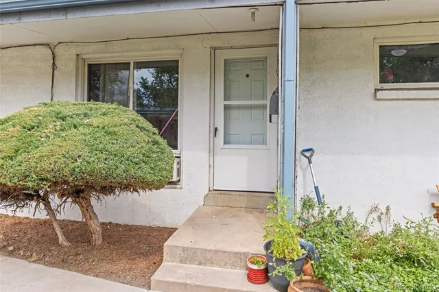 a house with a outdoor space