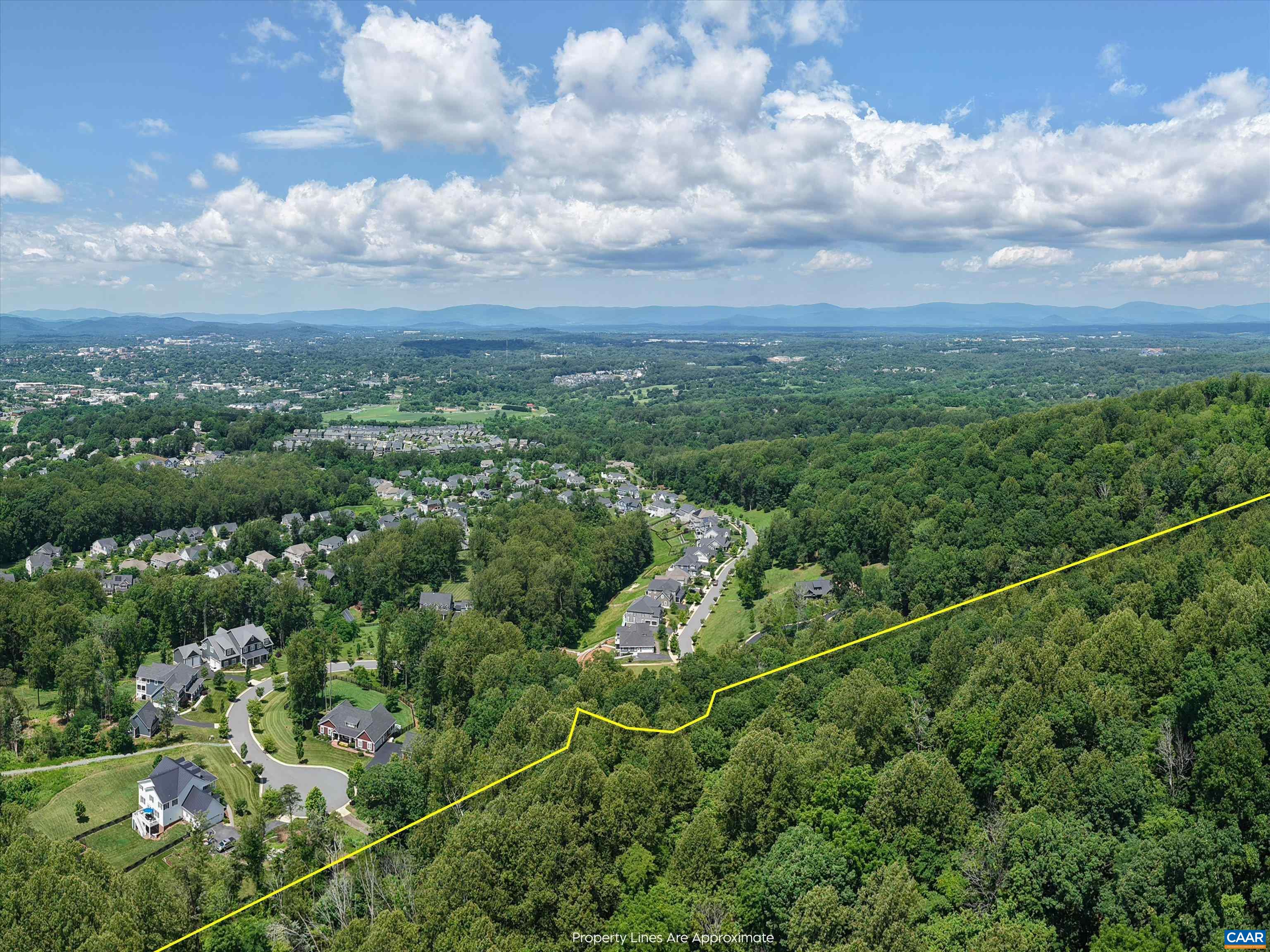 Hyland Ridge Drive Charlottesville, VA 22911 - Photo 7 of 34 a view of a city with lush green forest