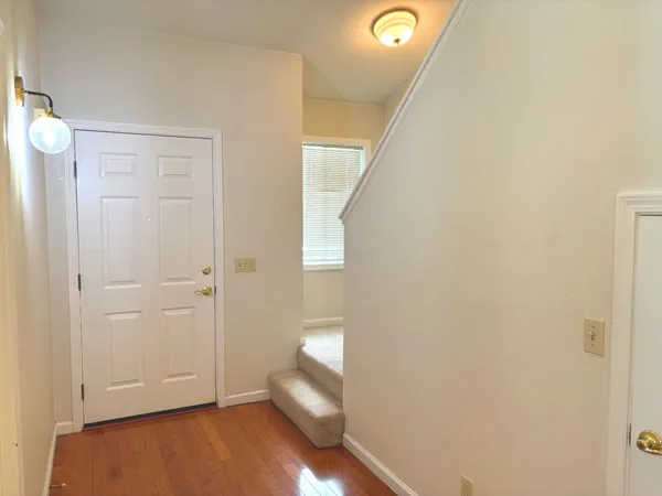 a view of an entryway