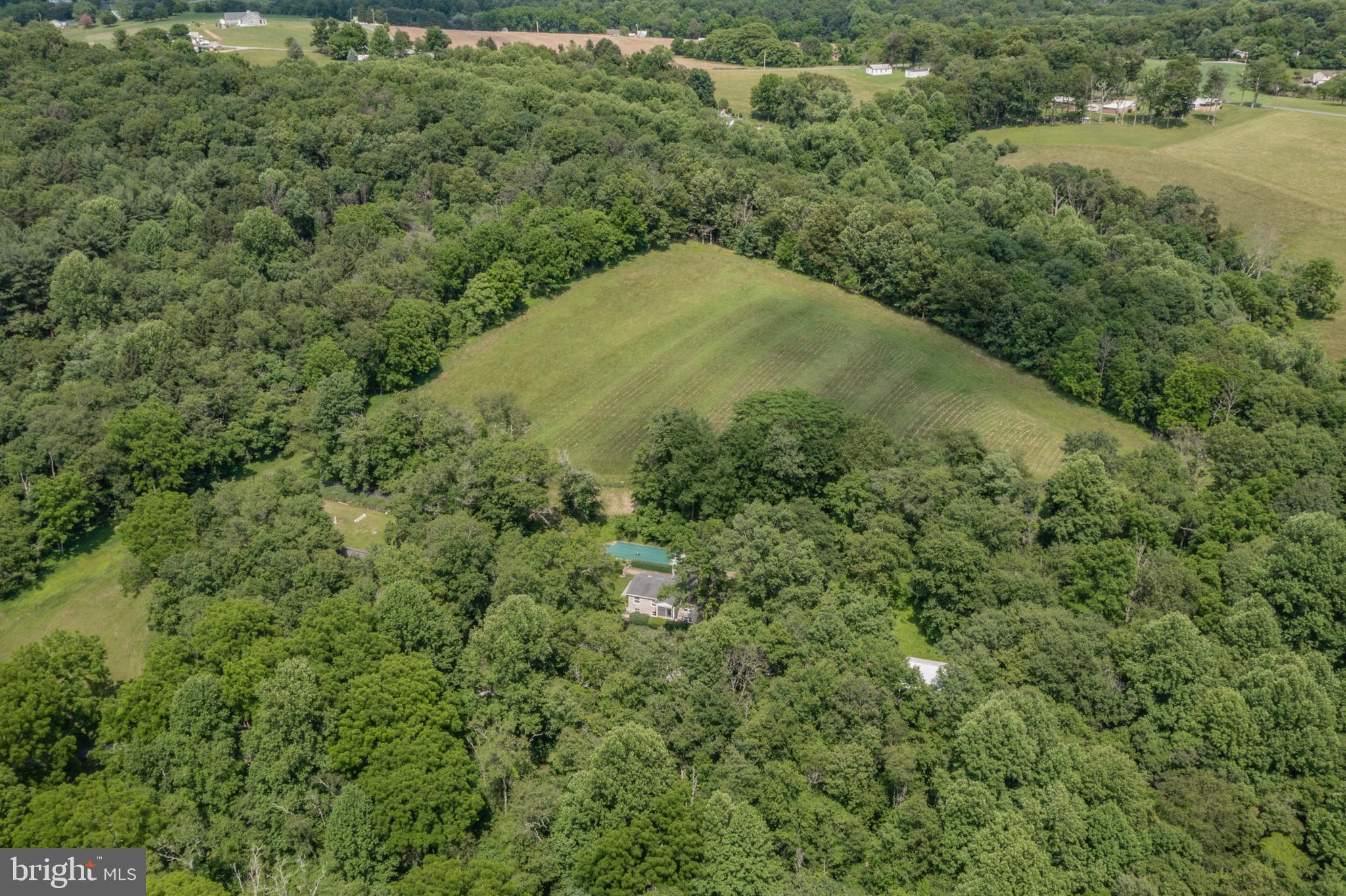 3401 Jim Bowers Road Westminster, MD 21157 - Photo 6 of 57 Aerial of top pasture