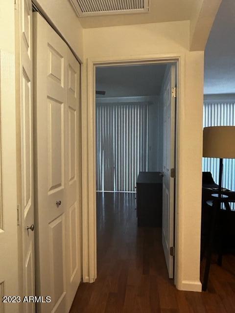 1125 East Broadway Road, Unit 212 Tempe, AZ 85282 - Photo 13 of 42 Hallway looking into Bedroom 2