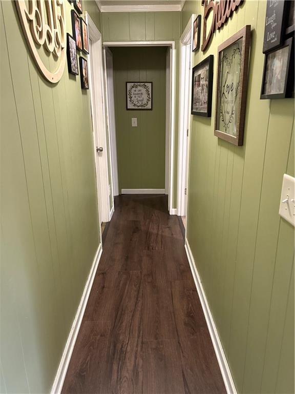 225 Jasper Street Fairmount, GA 30139 - Photo 5 of 15 a view of a hallway with wooden floor