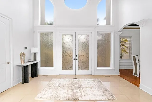 wooden floor in an empty room