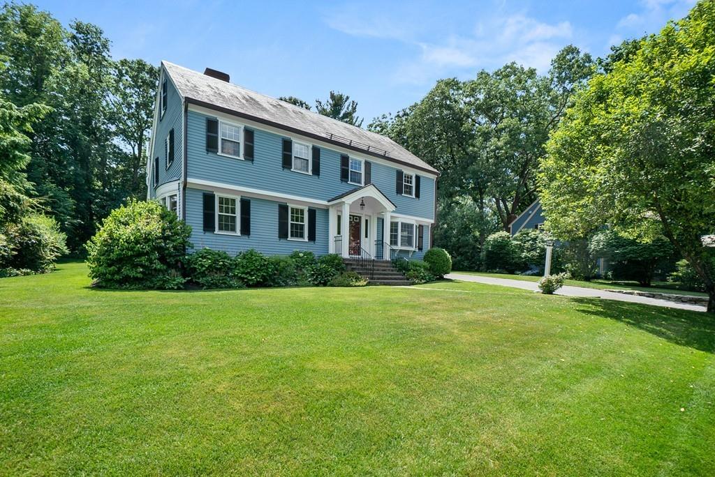 224 Rutledge Road Belmont, MA 02478 - Photo 3 of 30 a front view of a house with a yard