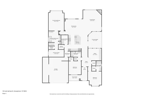 a picture of floor plan